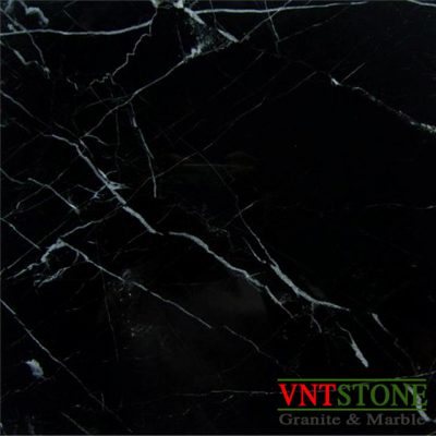 Đá Marble Đen Chỉ Trắng